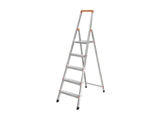 Lichte Boktrappen Aluminium Platform Bxd 25x25cm 5treden H 1,05m - 1