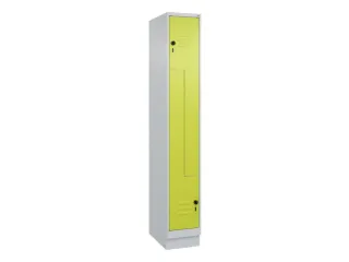 Z-garderobekast,HxBxD 1950x300x500mm,vak B 150/300mm,draaigrendel - 1