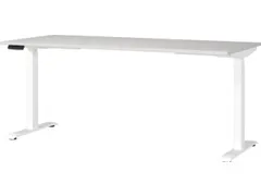 Elektrisch ihv bureau,HxBxD 720-1200x1800x800mm,blad lichtgrijs