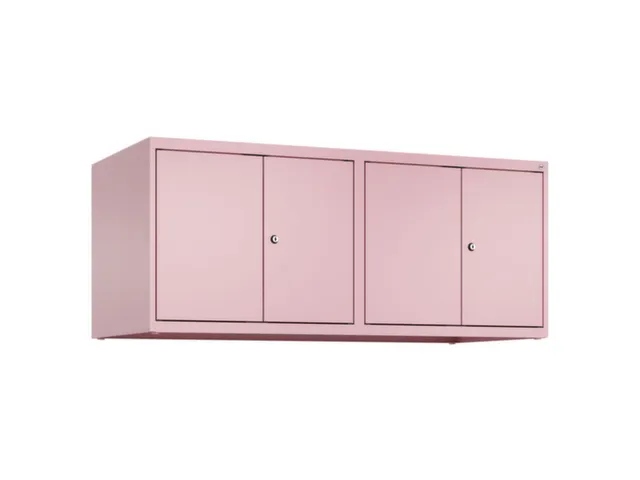 Rehausse d’armoire 4 compartiments L300mm RAL3015/RAL3015