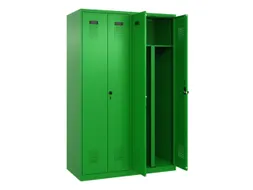 PBM-locker,HxBxD 1850x1200x500mm,4vak,vak B 300mm,draaigrendel