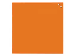 Glasmagneetbord Naga 45x45cm oranje