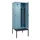 locker met bank,voor scheiding van kleding,HxBxD 2120x800x815mm,2vak