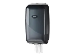 Poetsroldispenser 431155 Euro Pearl Zwart mini dispenser