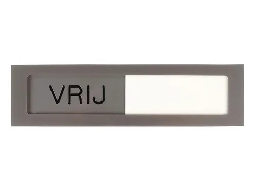 Infobord Deurbordje Vrij-bezet 150x40mm