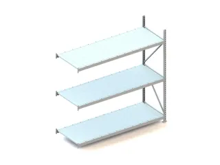 breedvakstelling,aanbouwveld,HxBxD 2200x2251x800mm,vakl. 600kg - 1
