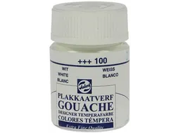 plakkaatverf Extra Fijn flacon van 16 ml, wit
