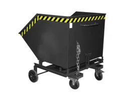 Kiepwagen,waterdicht,HxLxB 1290x1420x1340mm,1m³,draagverm. 300kg