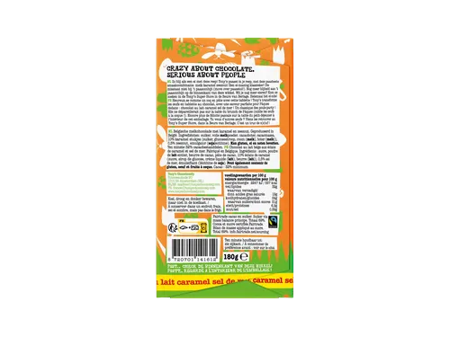 Chocolade Tony's Chocolonely paasreep melk karamel zeezout 180 gram