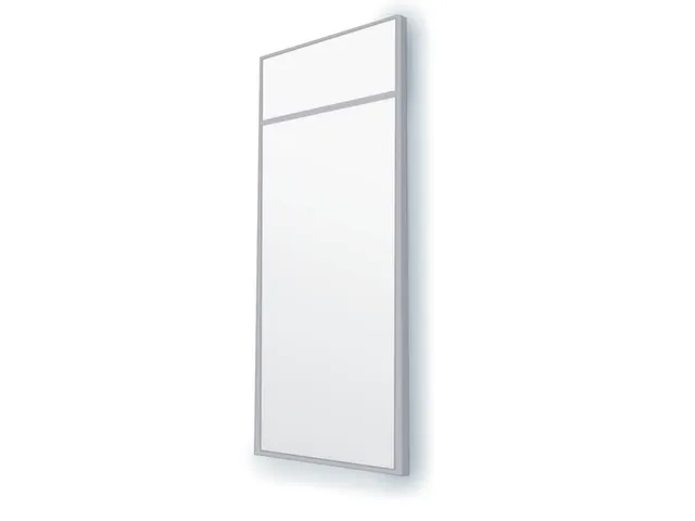 massieve wand,B 1200mm,wandkleur RAL7035,afdekprofielen RAL9010