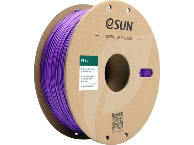 eSUN PLA+ 3D printer Filament 1,75mm Paars 1kg