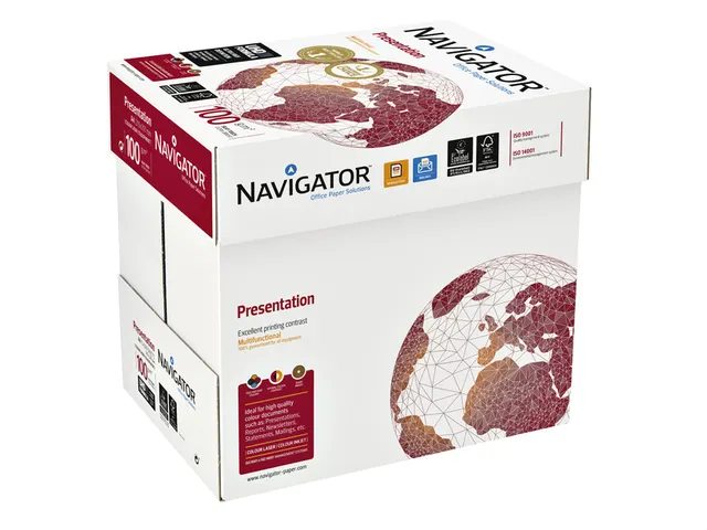 Kopieerpapier Navigator Presentation A4 100 Gram Wit