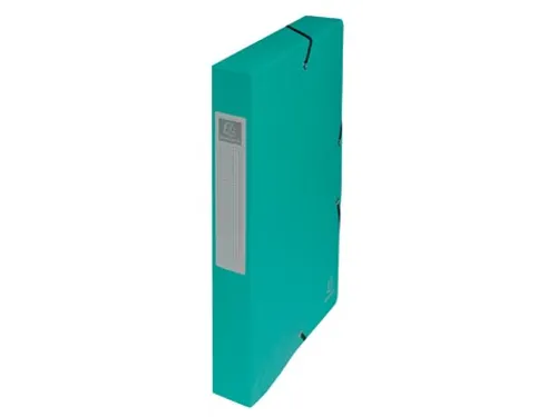 elastobox Exabox groen A4 karton rug van 40mm