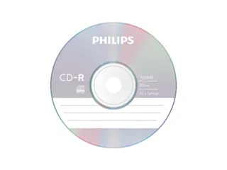 CD-R Philips 80Min 700MB 52x SP 100 stuks - 2
