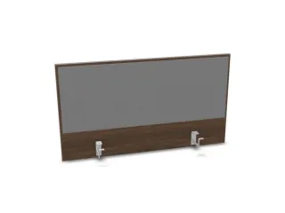 opzetpaneel bureau aanbouw achter NV bruin hickory BN8078-grijs 1000mm - 1