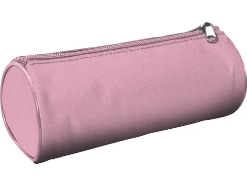 Pennenetui Kangaro rond 20x8.5cm pastel roze