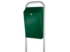 Buitenafvalbak met klep 50 Liter Groen