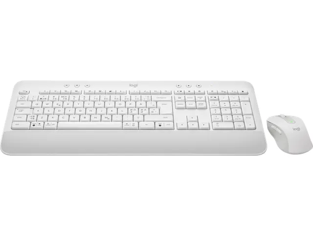 Logitech Signature MK650 Combo Toetsenbord QWERTY + muis wit