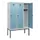 schoollocker,HxBxD 1950x1200x500mm,3vak,vak B 400mm,draaigrendel