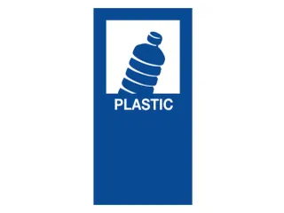 Magneetsticker Plastic BE - 1