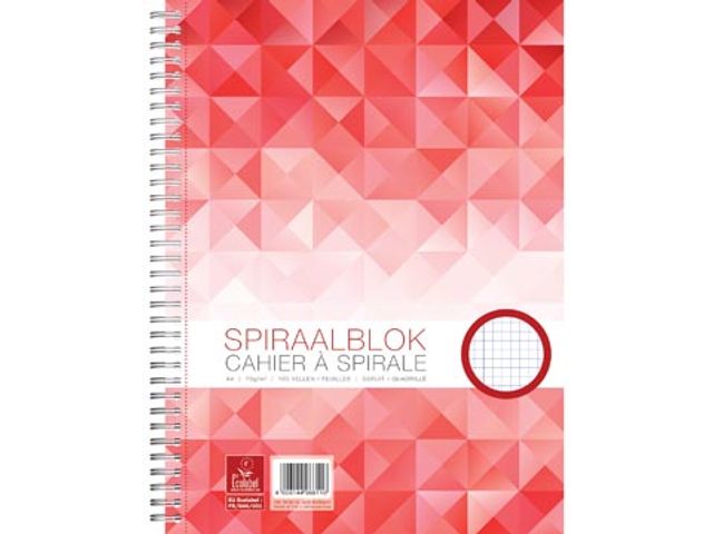 Oxford bloc-notes Work, spirale, ft A5, 70 gr, ligné sur