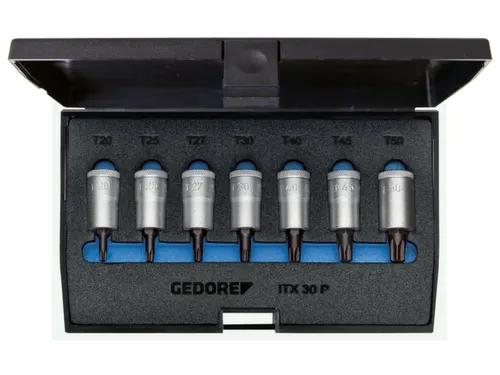 ITX 30 PM Schroevendraaierset 3/8 inch 7-delig inwendig TX T20-50