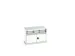 ladekast HxBxD 700x1050x650mm 2laden RAL7035 front RAL7035
