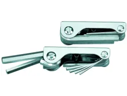 SCL 42-90A Inbussleutelset in clip 9-delig 5/64 inch-1/4 inchAF