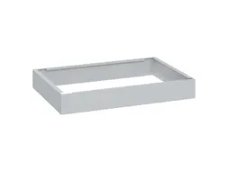 sokkel,HxBxD 100x750x500mm,staal,RAL7035,meerprijs