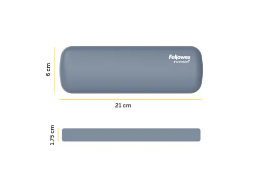 Polssteun Fellowes Breyta palm blauw 6x18cm