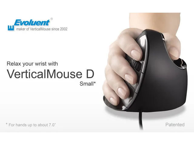 VMDS Evoluent D Small verticale Ergonomische muis Bedraad rechts