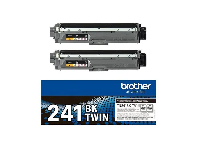 Brother lasertoner TN-241 zwart 2 stuks