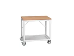 werkbank,verrijdbaar,HxBxD 930x1000x800mm,multiplexblad