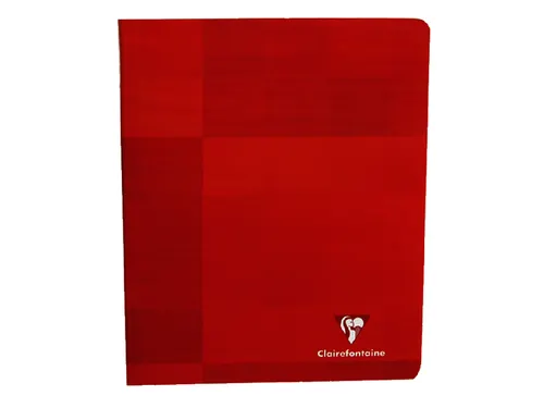 Schrift Clairefontaine A4 ruit 10x10mm 80 pagina's 90gr assorti