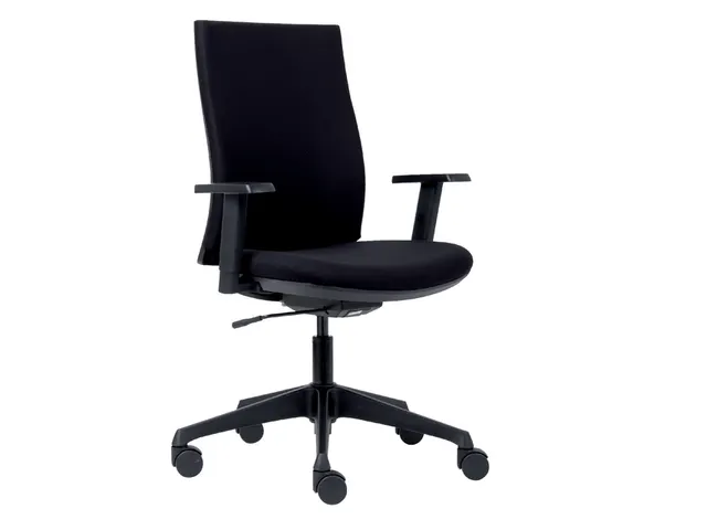 Bureaustoel Euroseats Canillo 001 Zwart