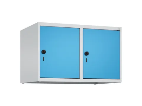 opzetkast,v. locker,2vak.,vak B 400mm,HxBxD 500x800x500mm,vleugeldeur