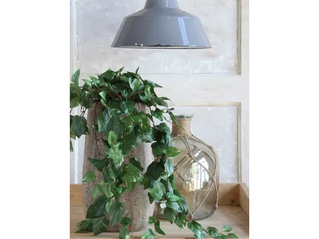 Kunstplant Mica Scindapsus hangend groen 45x25cm