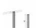 lineaire verbinding,v. kantoor-scheidingswand,H 1800mm
