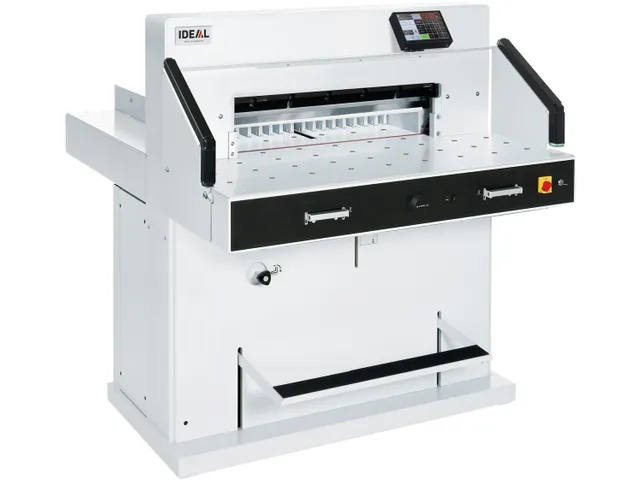 Stapelsnijmachine Ideal 7260 72cm Luchttafel Hydraulisch met onderstel