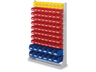 Stellingwand Hxbxd 1450X1000X240Mm Enkelzijdig 92Bakken - 1