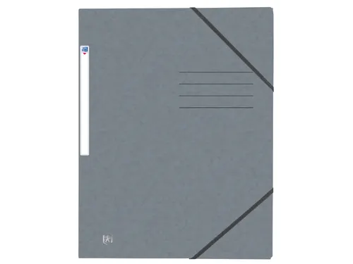 Elastomap Oxford Top File+ A4 grijs