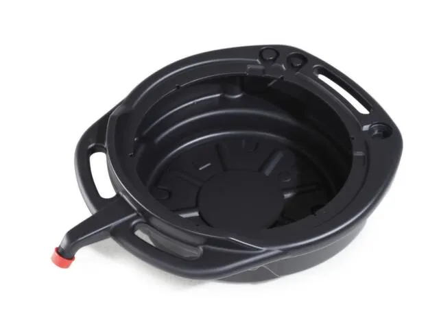 opvangbak,opvangvol. 15l,HxBxD 180x450x600mm,kunststof,grijs,rond,open