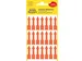 Zweckform 3008, Etiquettes de signalisation, rouge clair, 3 pages, 63