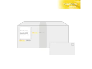 Etiketten universele labels A4 permanent 99,1x93,1mm Wit 600 stuks - 3