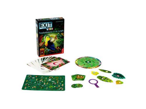 999Games EXIT Kids Raadselplezier in de jungle puzzelspel 5+