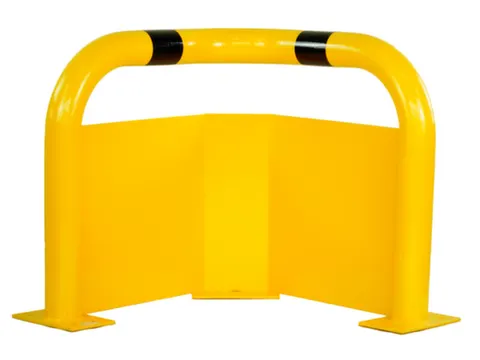 hoek-aanrijdbeveiligingsbeugel,v. binnen/buiten,HxBxD 600x600x600mm