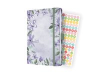 Weekagenda Beauty A5 2023 Loose Florals Lilac 4-talig HC 2 pag=1 week
