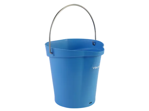 Hygiene 5688-3 emmer, 6 liter blauw, maatverdeling en schenktuit