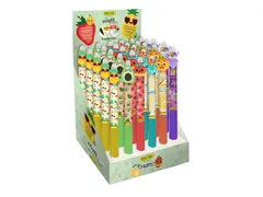 Stylo gel Online MagiXX Fun Fruits 0,7mm assorti