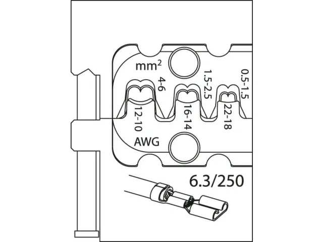 S 8140 A Krimptangset AUTOMOTIVE 4-delig